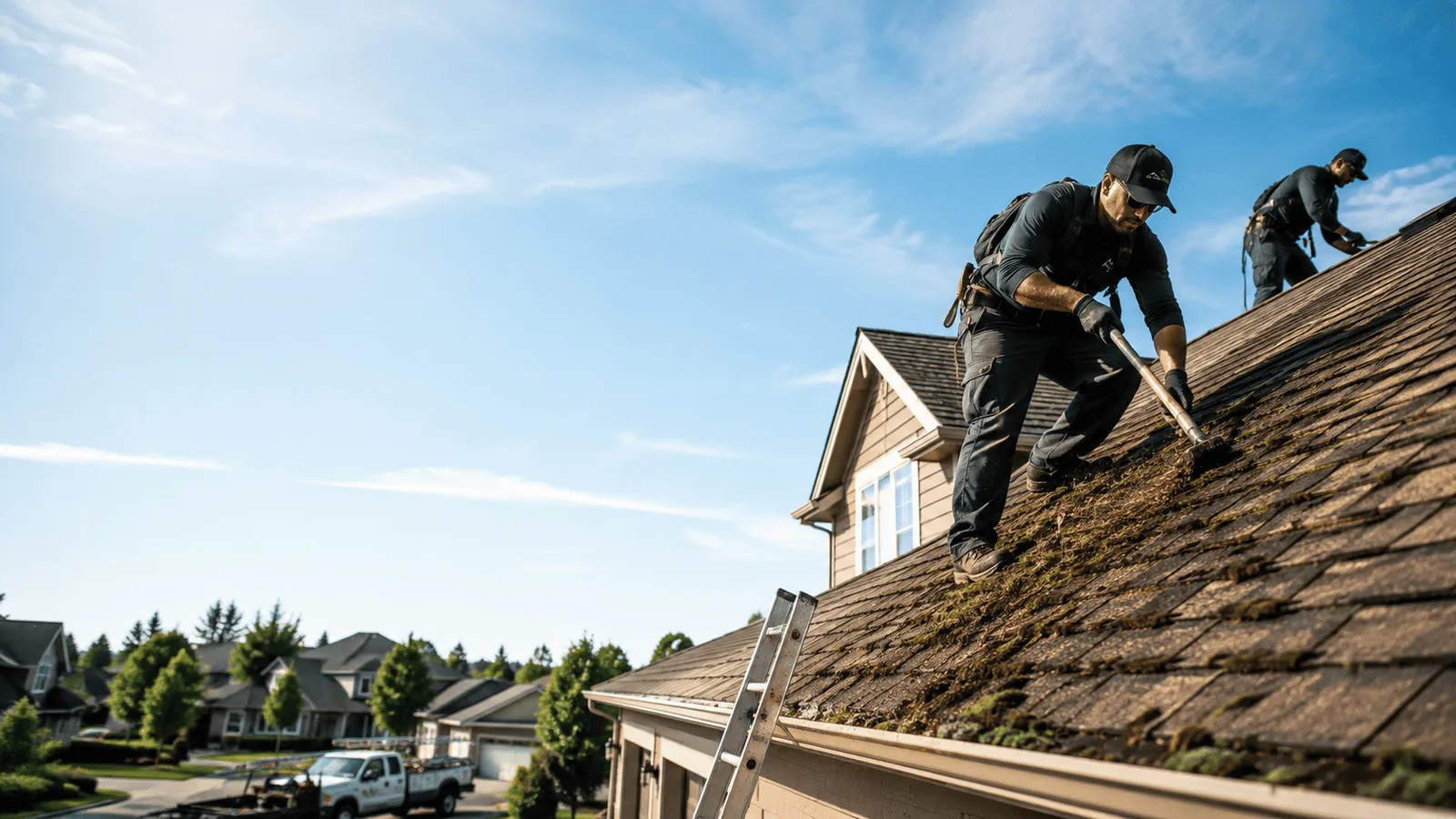 Roof Moss Removal in Riverton, UT near me